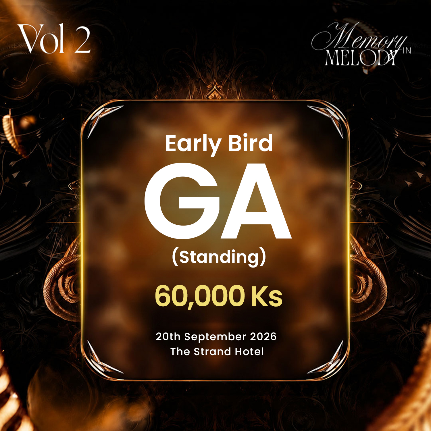 Early Bird GA Standing Ticket