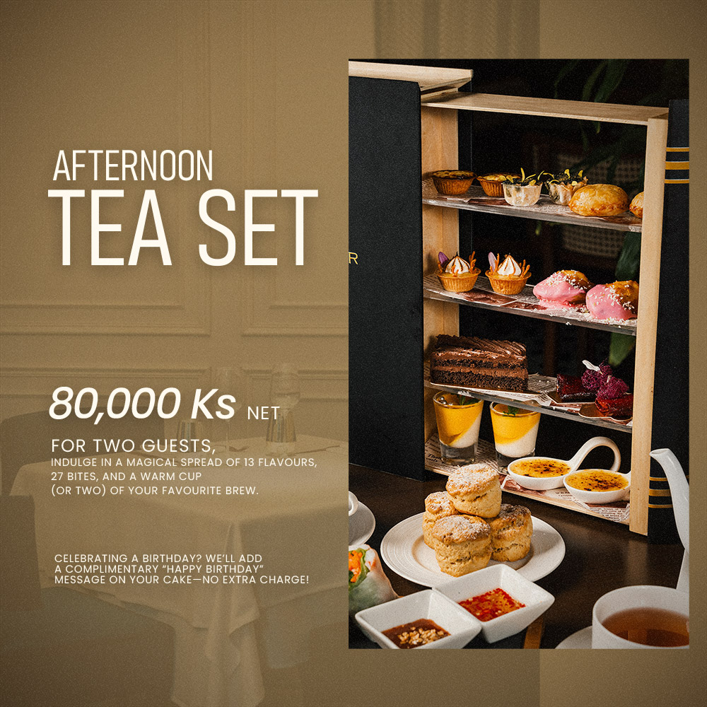 Afternoon Tea Set for 2 paxs
