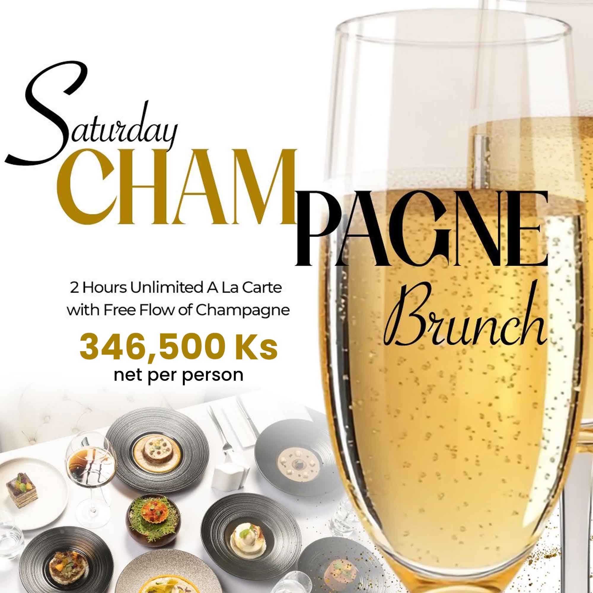 Saturday Champagne Brunch