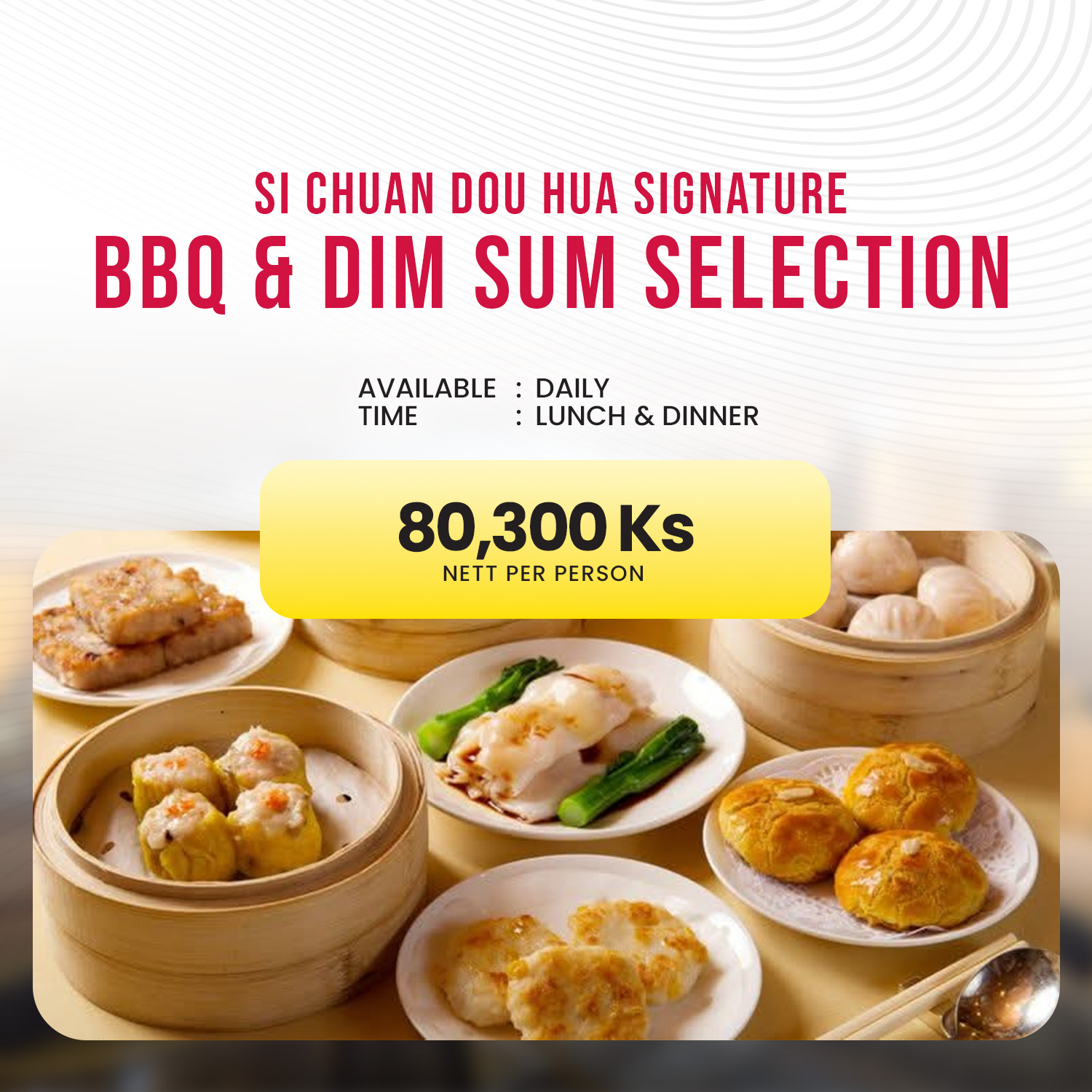 BBQ & Dimsum A La Carte Buffet