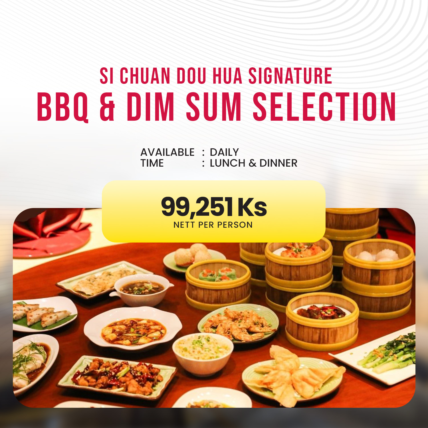 BBQ & Dimsum A La Carte Buffet
