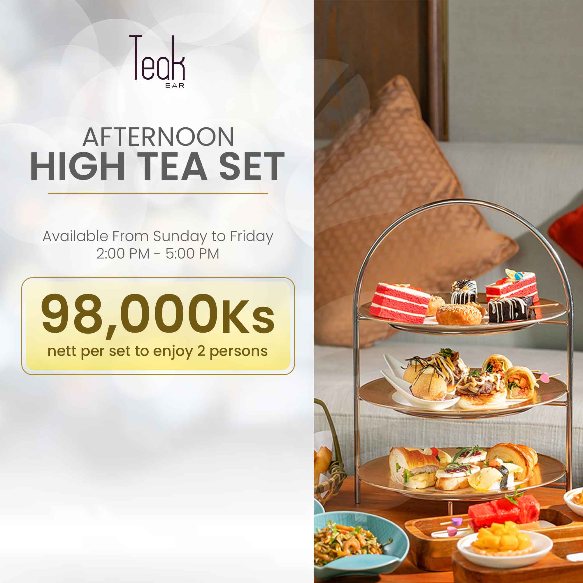 Afternoon High Tea Set