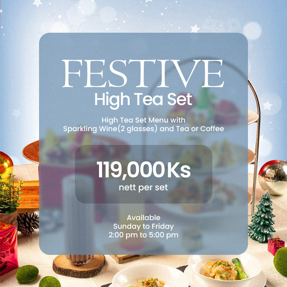 Festive High Tea set