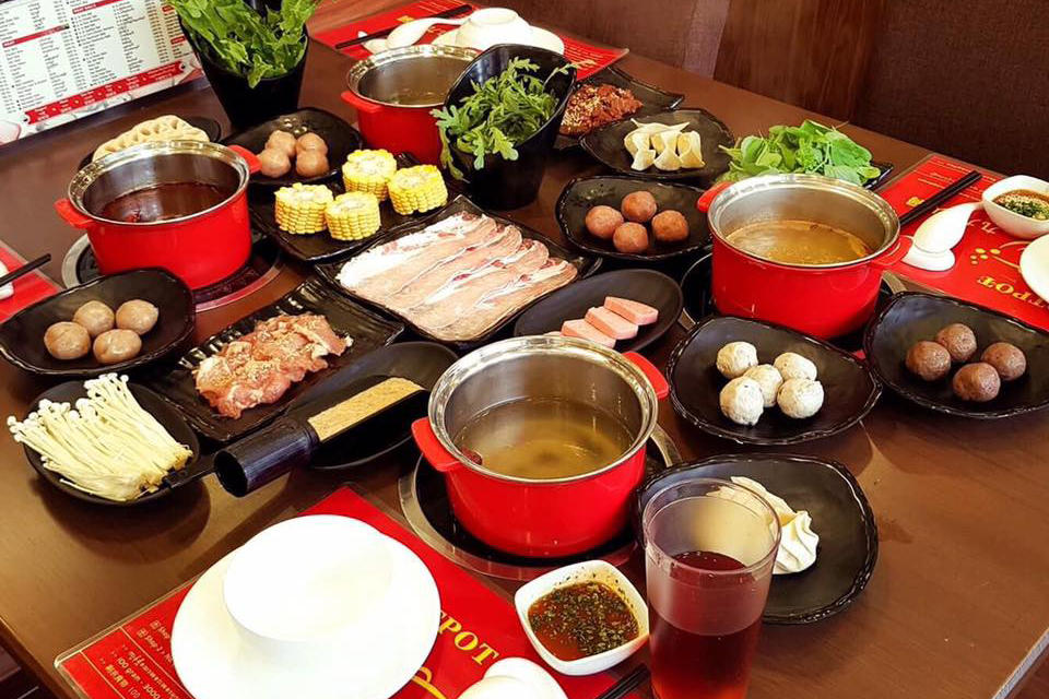 Buffet Menu Display