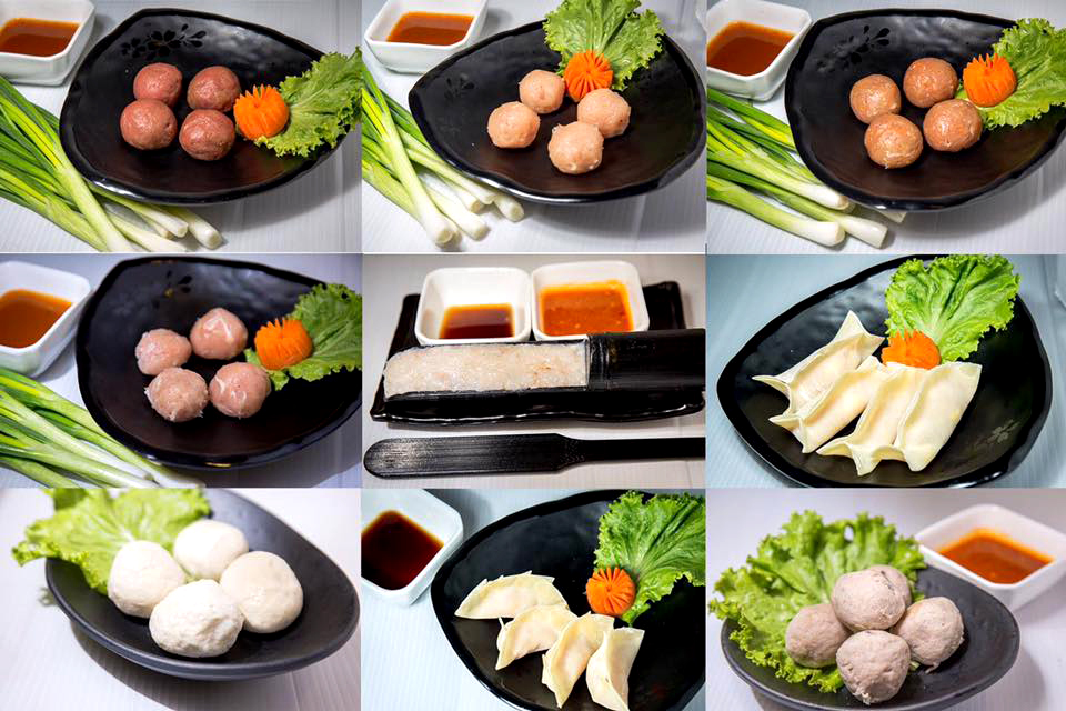 Buffet Menu Display