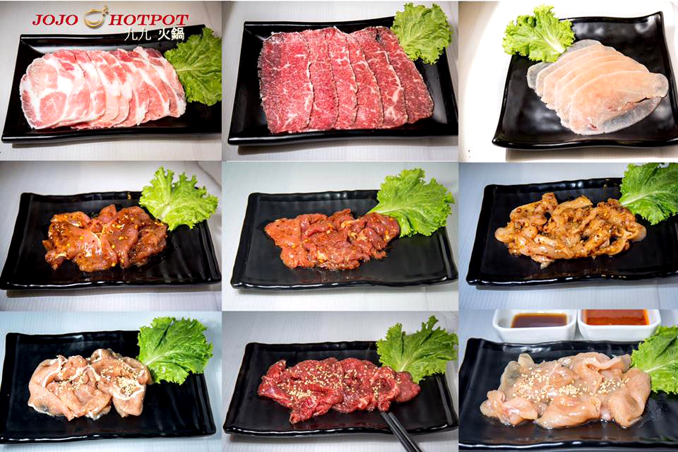 Buffet Menu Display