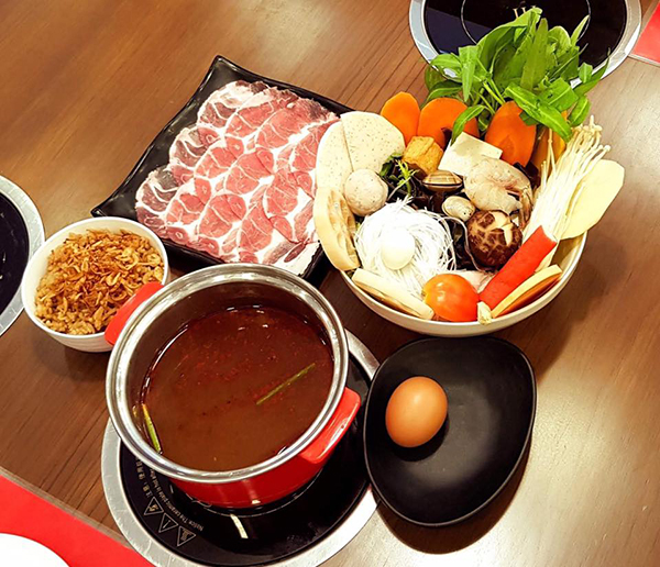 Buffet Menu Display