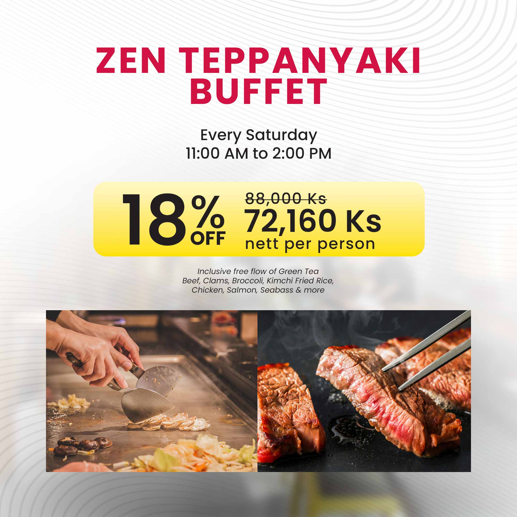 Zen Teppanyaki Buffet