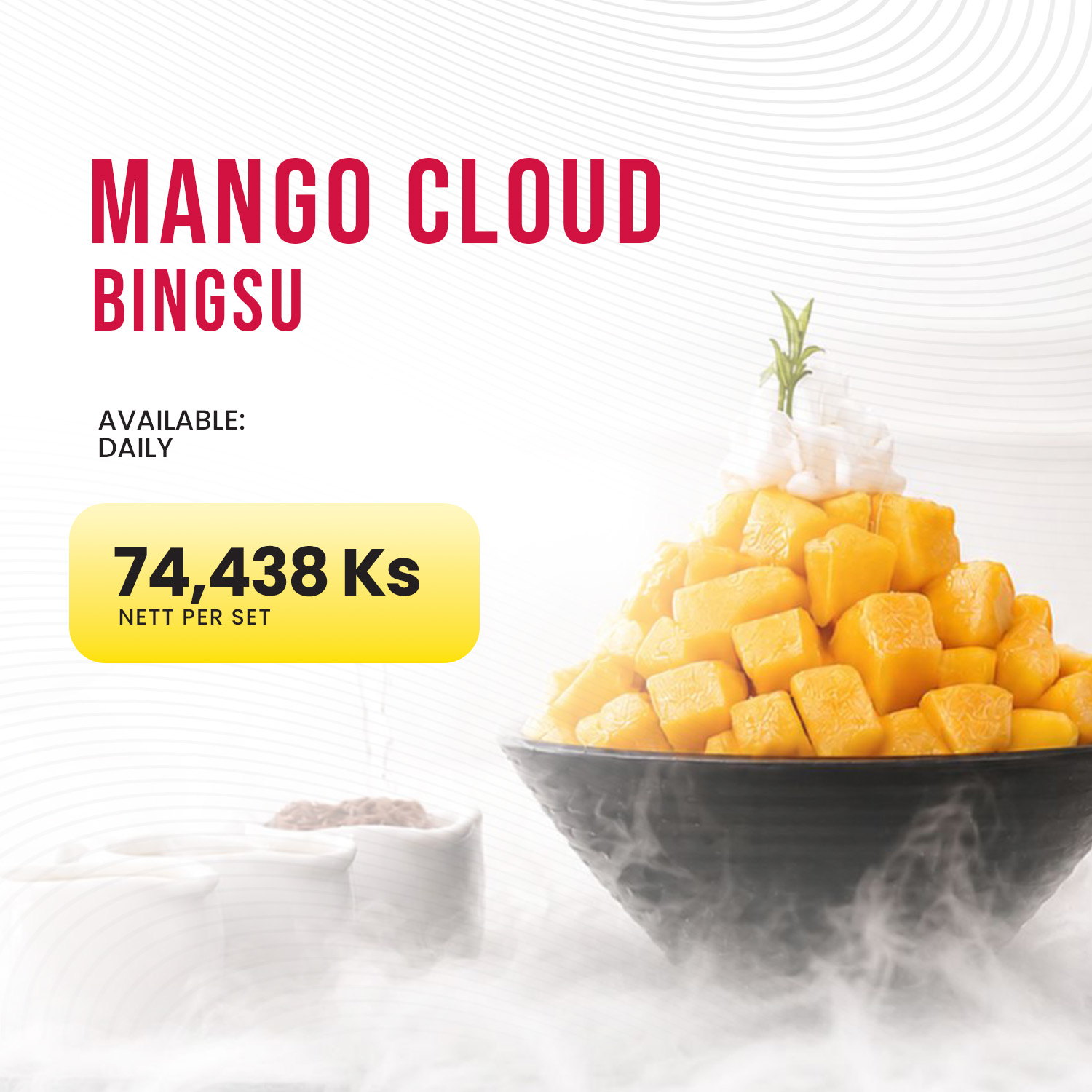 Mango Cloud Bingsu