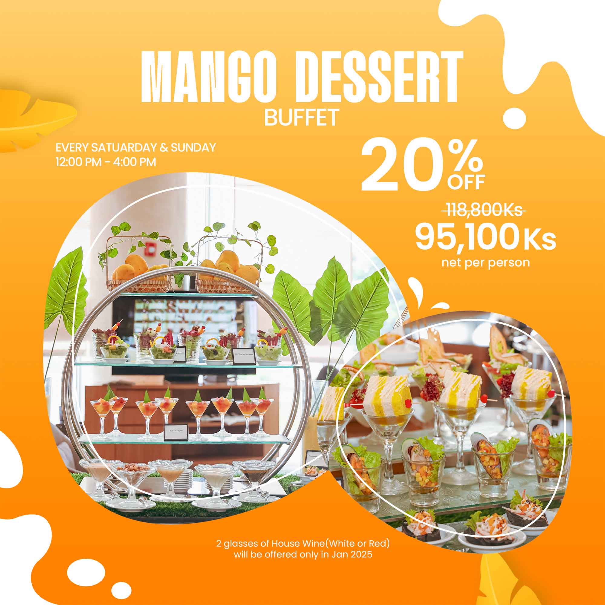 Mango Dessert Buffet (1 person)