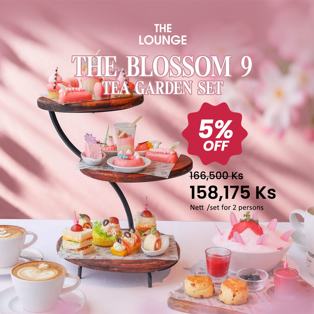 The Blossom 9 Tea Garden (set for 2 persons)