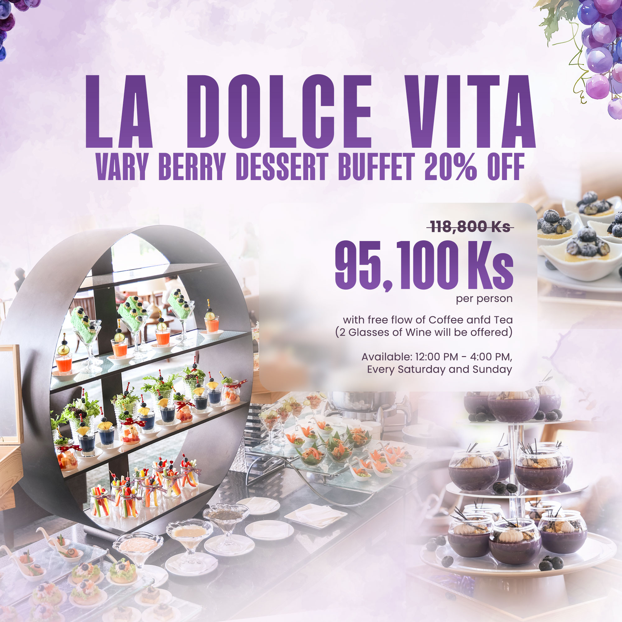 Berry Dessert Buffet