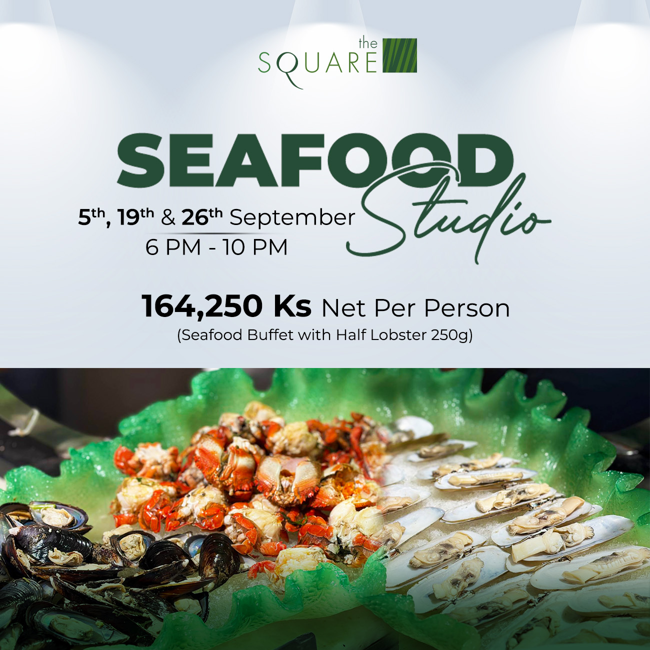 Seafood Studio ( with Half Loster )