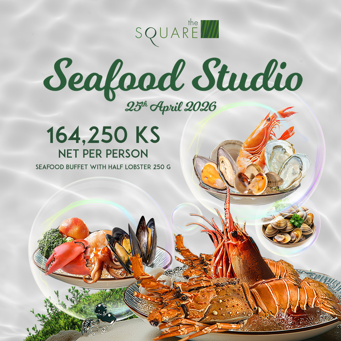 Seafood Studio ( with Half Loster )