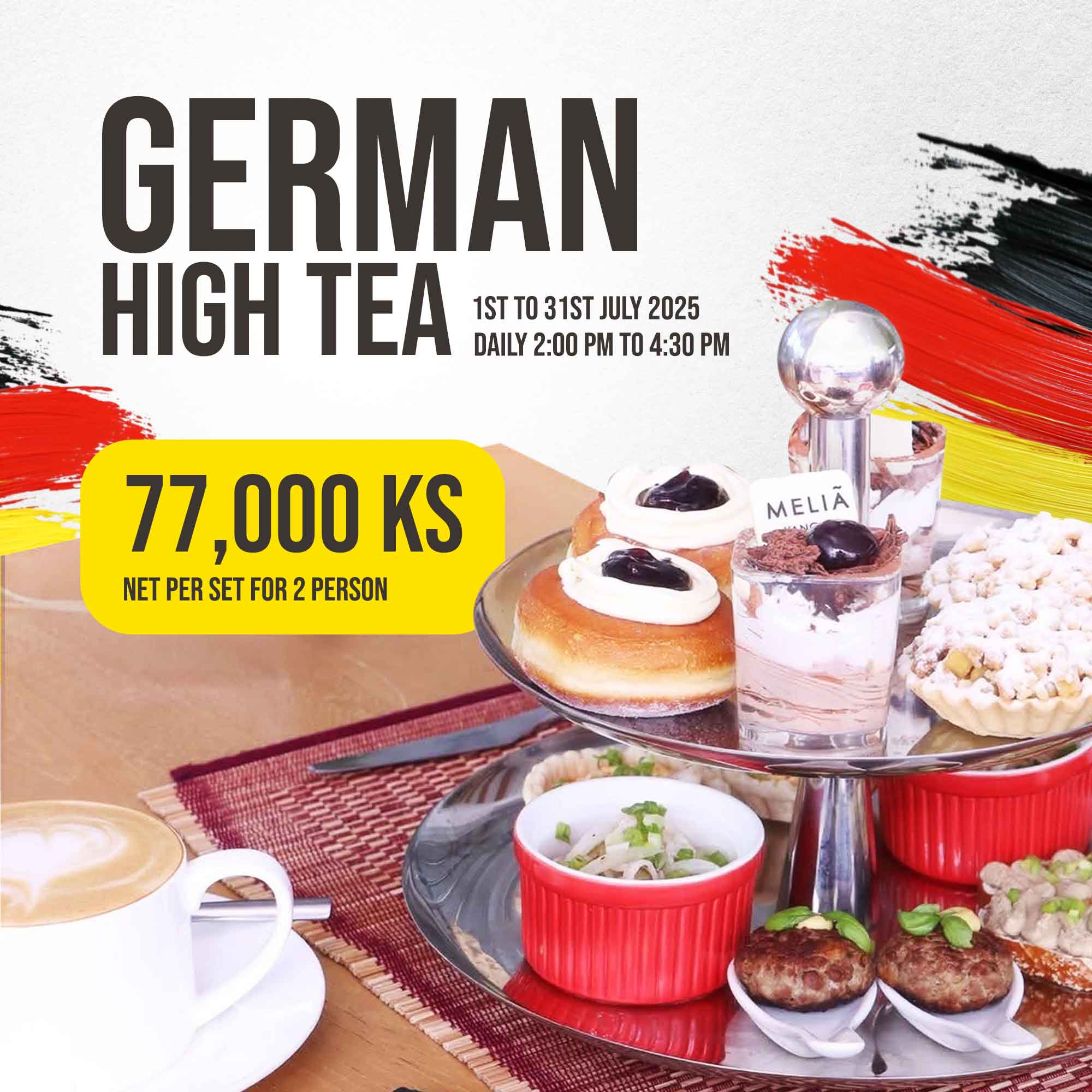 Savor a German High Tea at Olea