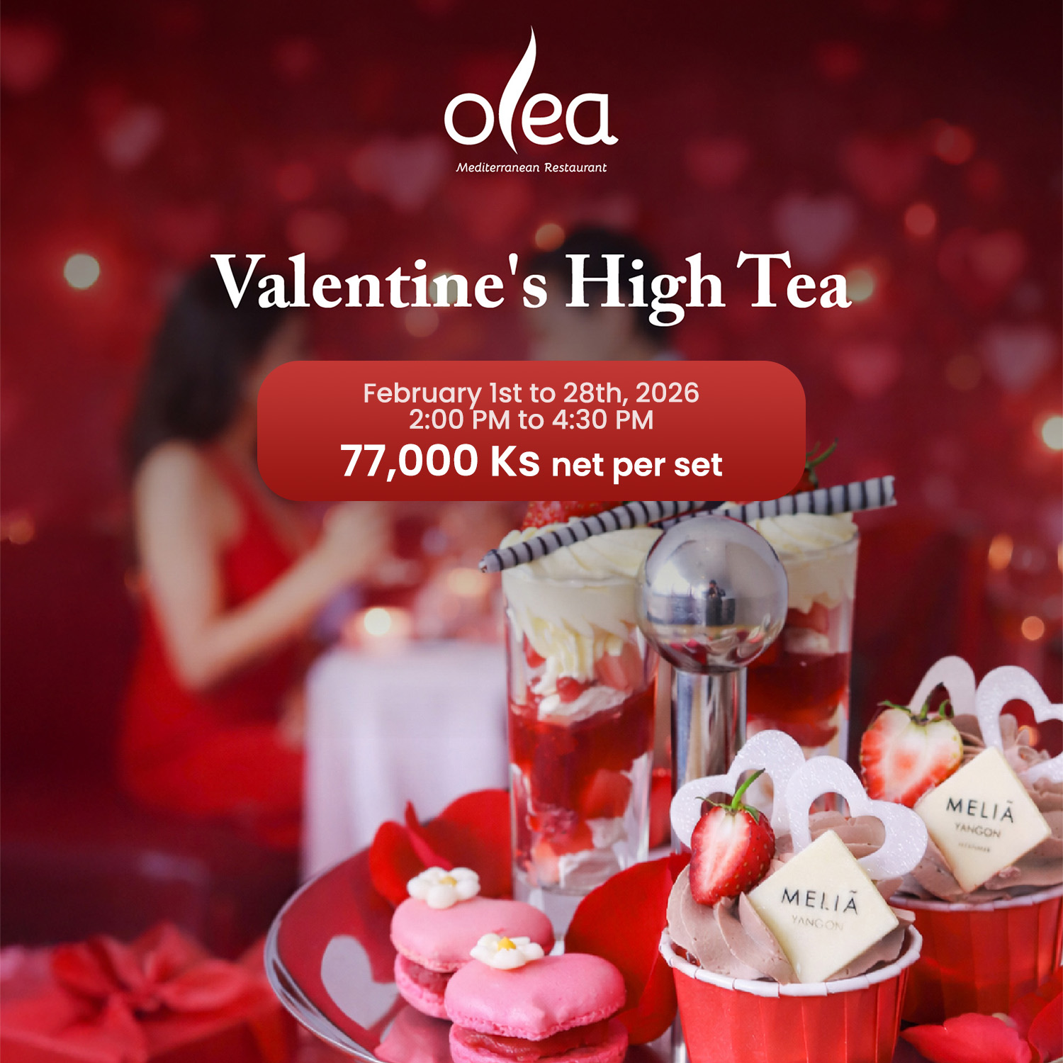 Olea Valentine's High Tea