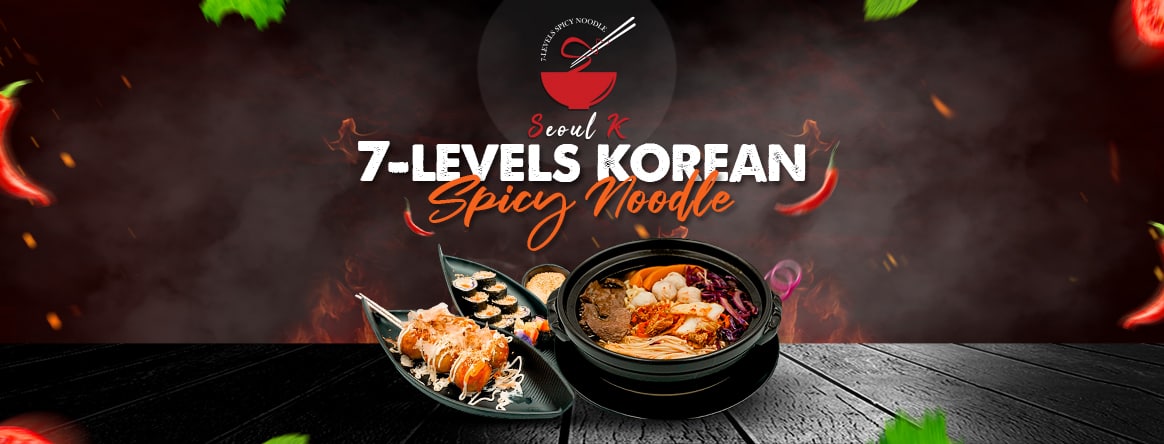 Seoul K 7-Levels Korean Spicy Noodle