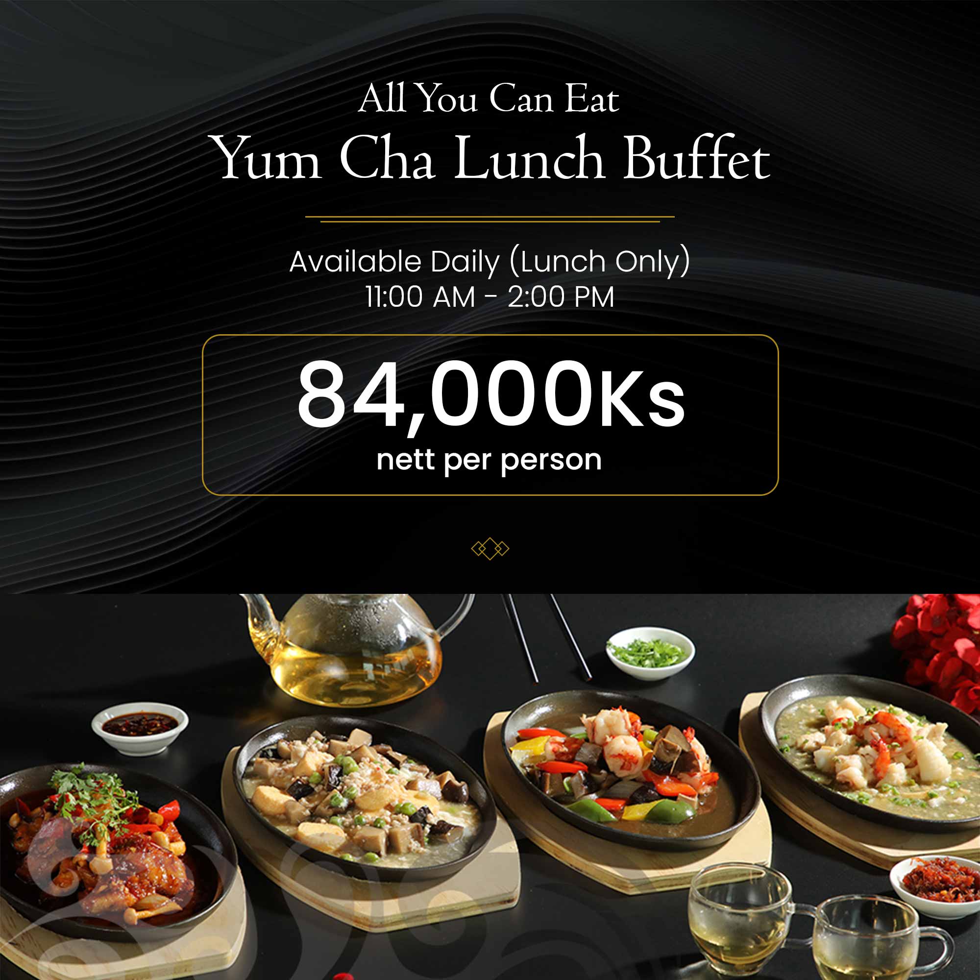 All You Can Eat Yum Cha Lunch Buffet