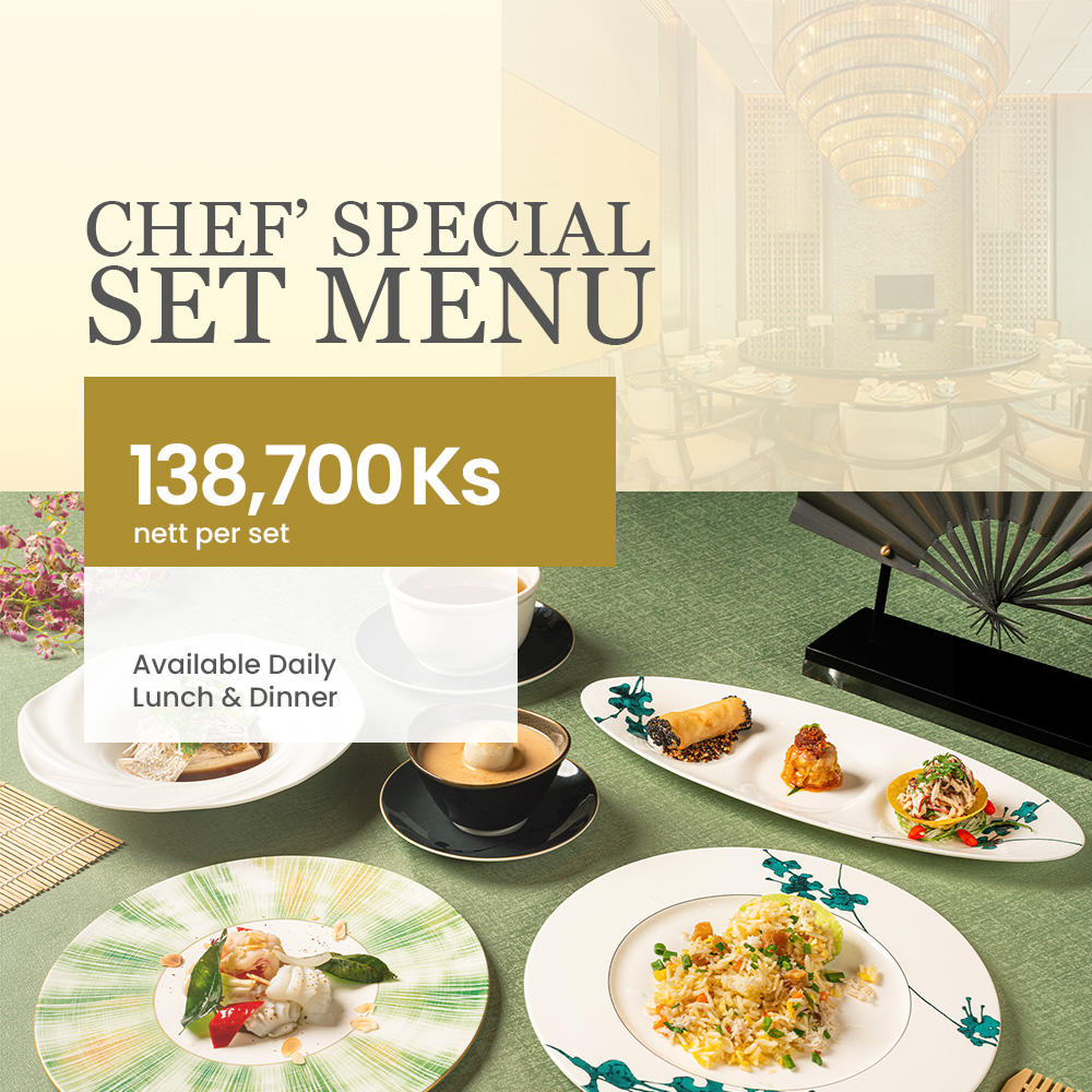 Chef' Special Set Menu