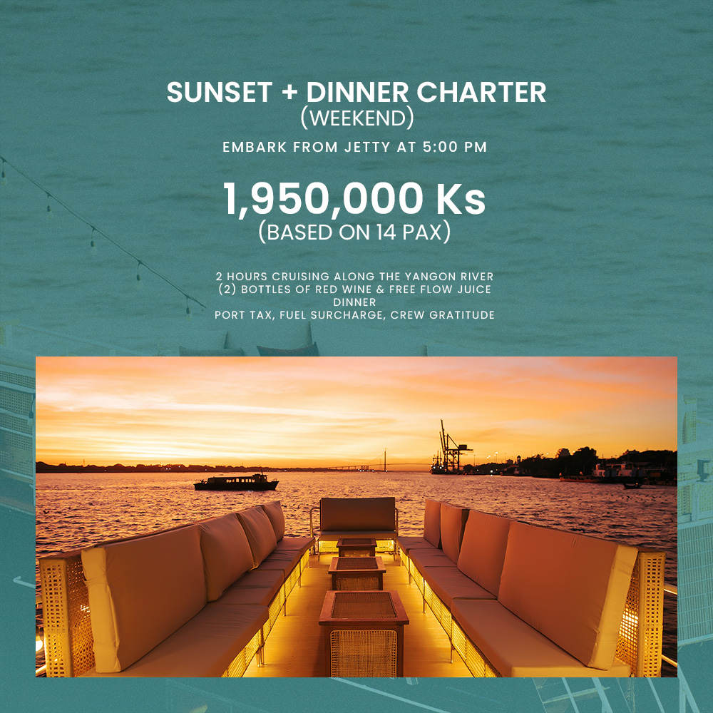 Sunset + Dinner Charter (Weekend)
