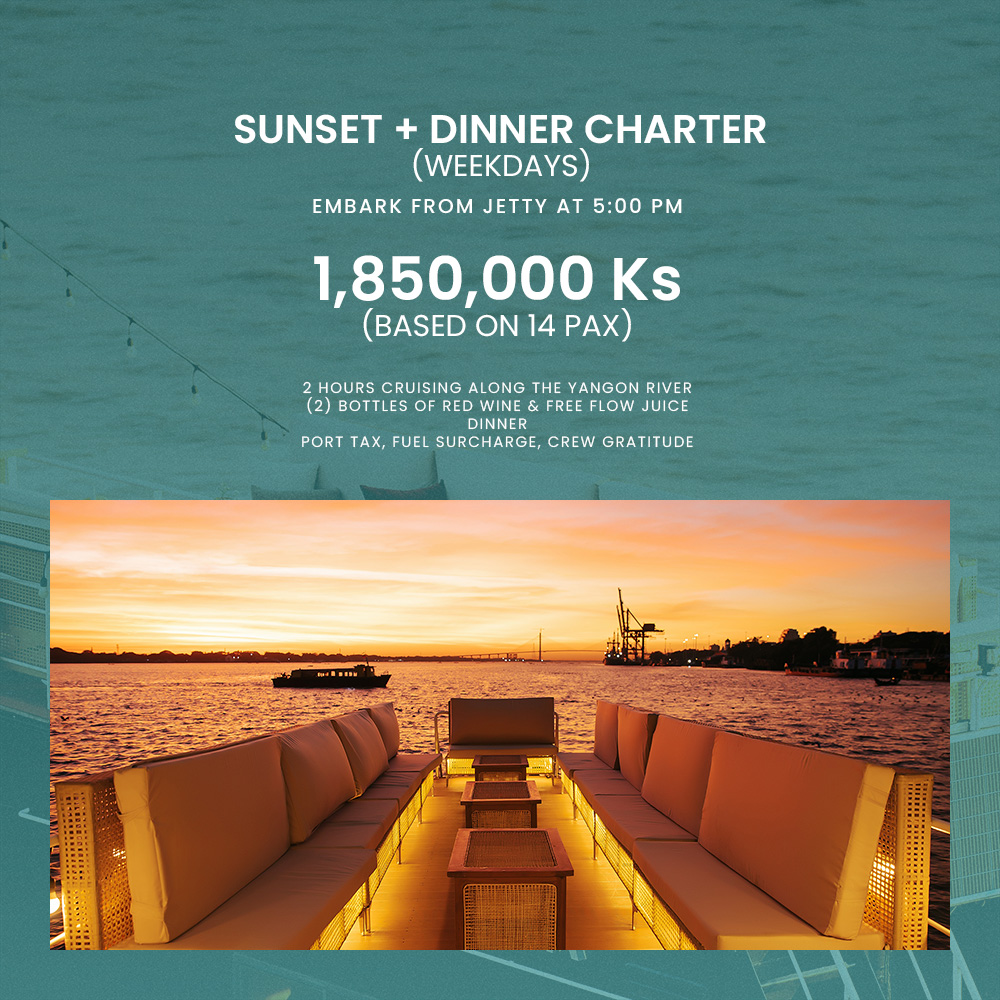 Sunset + Dinner Charter (Weekdays)
